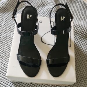 BP Black Patent Women's Heel